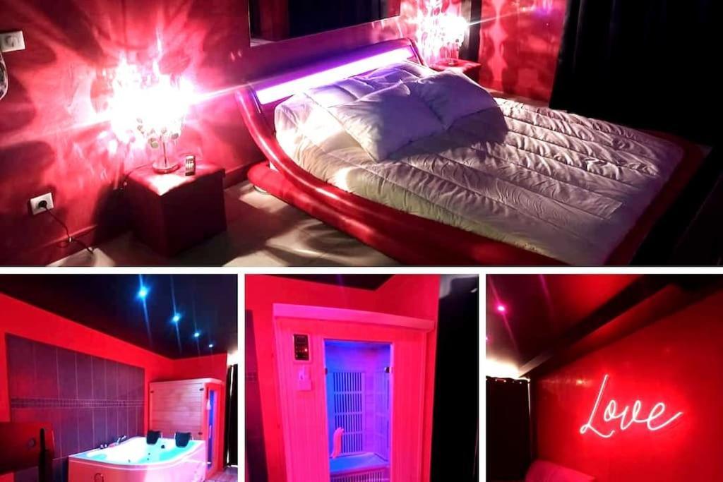 Appartement Balneo Et Sauna Prives The Red Room Mauguio Zewnętrze zdjęcie